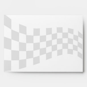 Race Car Flag Custom Envelope