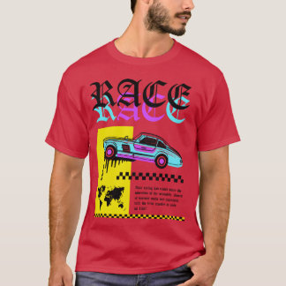 Race Car funny funny T-Shirt