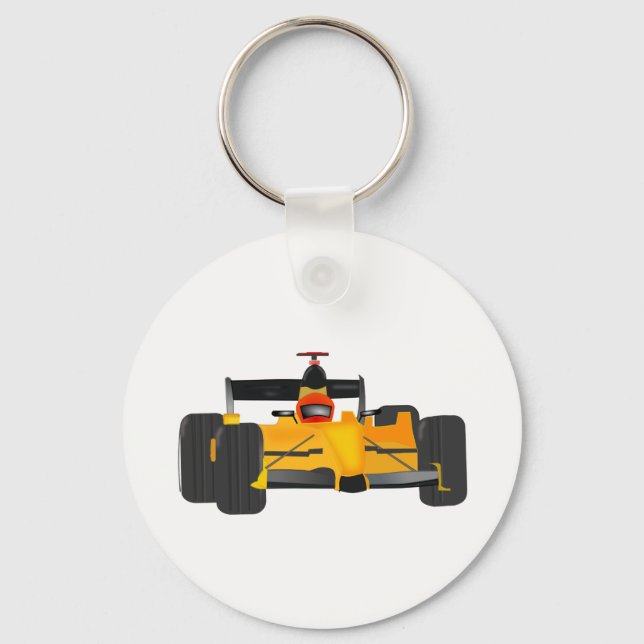 race-car key ring (Front)