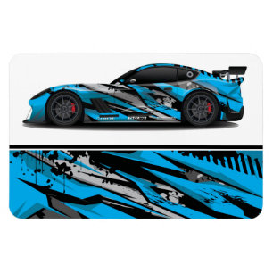 Race Car Magnet