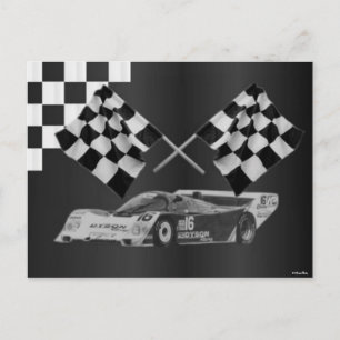 Race Car Postcard