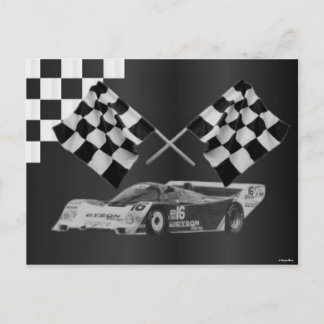 Race Car Postcard