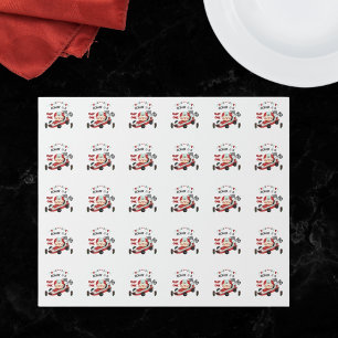 Race Car Racing Kid's Birthday Theme Wrapping Paper