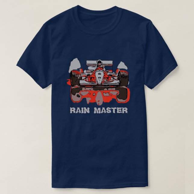 RACE CAR - RAIN MASTER T-Shirt (Design Front)