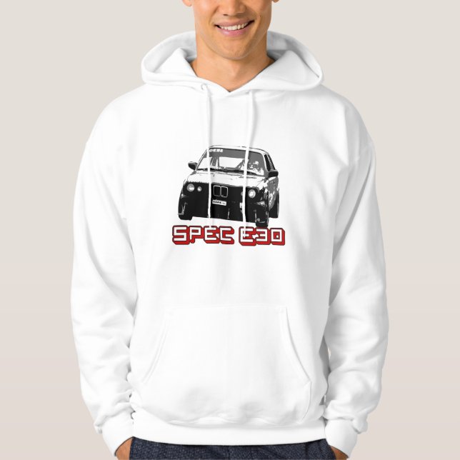 Race Car Spec E30 Hoodie (Front)