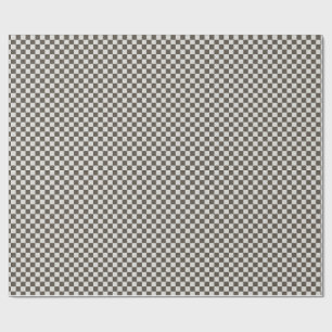Race Car Themed Chequered Flag Wrapping Paper