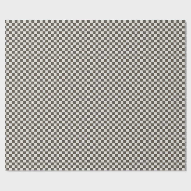 Race Car Themed Chequered Flag Wrapping Paper (Flat)