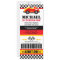 Race Car Ticket Pass Birthday Party Invitation