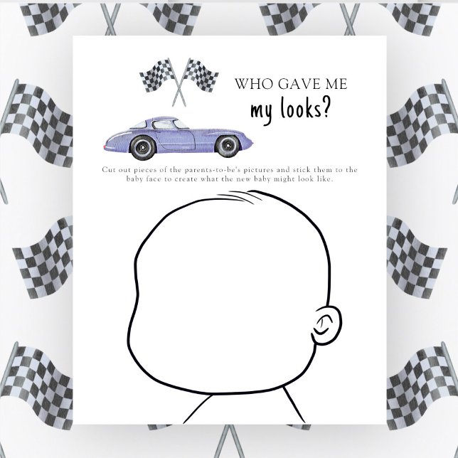 Race car - Who gave me my looks game (Creator Uploaded)