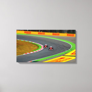 Race Cars Canvas Print