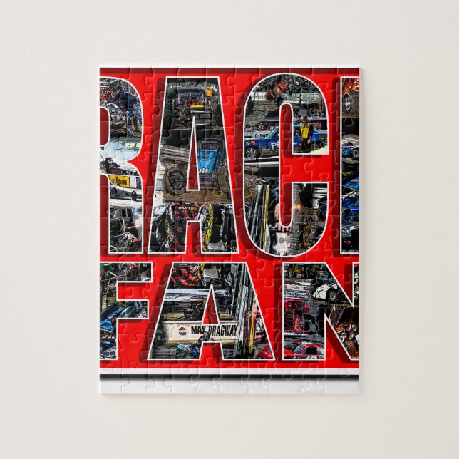 RACE FAN JIGSAW PUZZLE (Vertical)