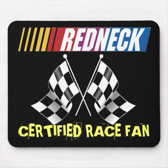 Race Fan Mousepad (Front)