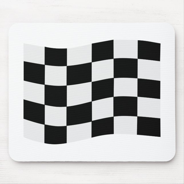 Race Flag Mouse Mat (Front)