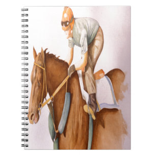 Race Horse and Jockey Notebook