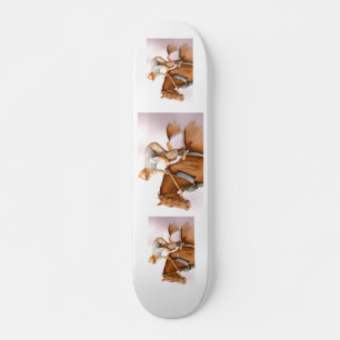 Race Horse and Jockey Skateboard