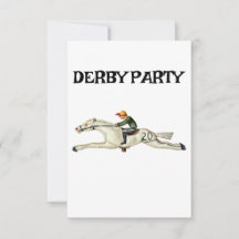 RACE HORSE DERBY PARTY INVITATION