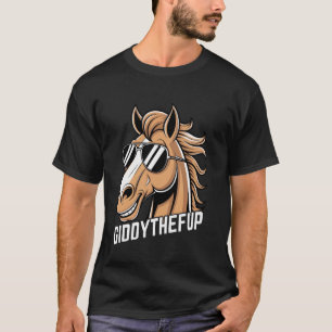 Race Horse Giddy the F Up Derby Day T-Shirt
