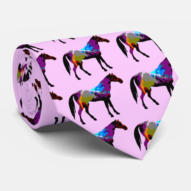 Race Horse Tie (Rolled)