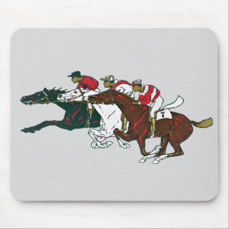 Race Horses Mouse Pad