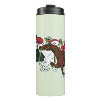 Race Horses Thermal Tumbler