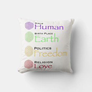 Race: Human Birthplace: Earth Politics: Freedom Re Cushion