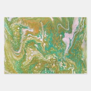 Race is On 1 Abstract Wrapping Paper