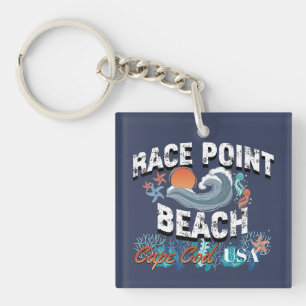 Race Point Beach, Cape Cod, Massachusetts Key Ring