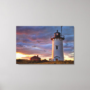 Race Point Lighthouse Canvas Print