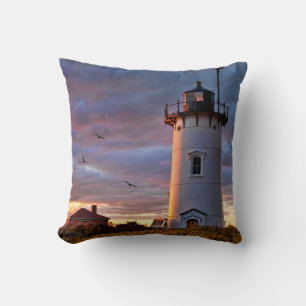 Race Point Lighthouse Cushion