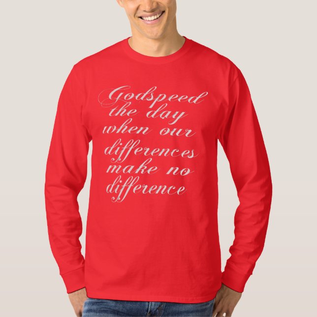 Race relation and human equality T-Shirt (Front)