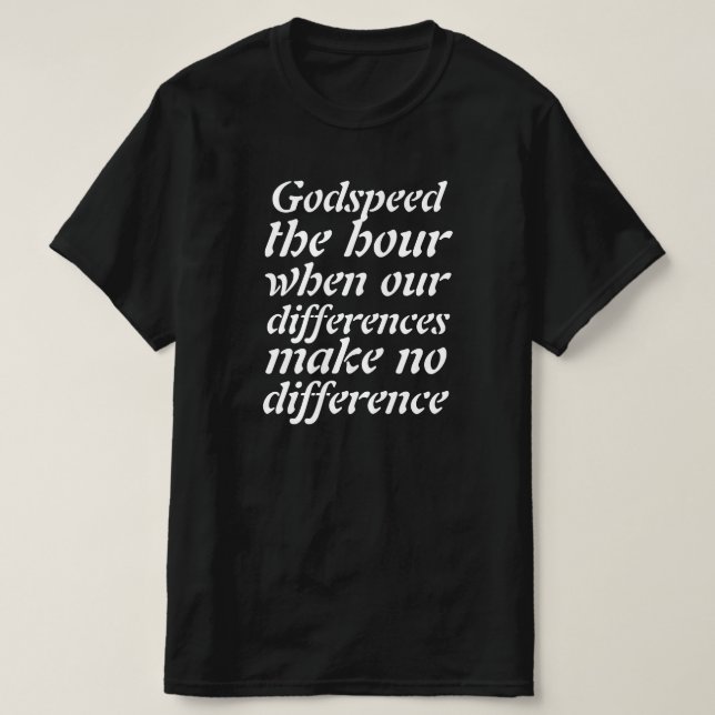 Race relation and human equality T-Shirt (Design Front)