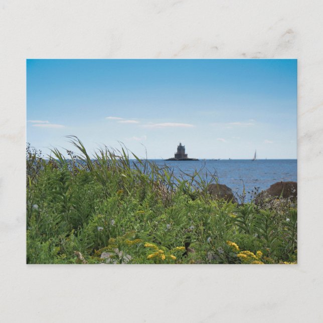 Race Rock Light - Fishers Island, NY Postcard (Front)