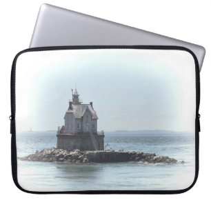 Race Rock Lighthouse - In A Lighter Tone Laptop Sleeve