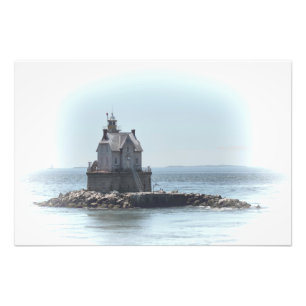 Race Rock Lighthouse - In A Lighter Tone Photo Print