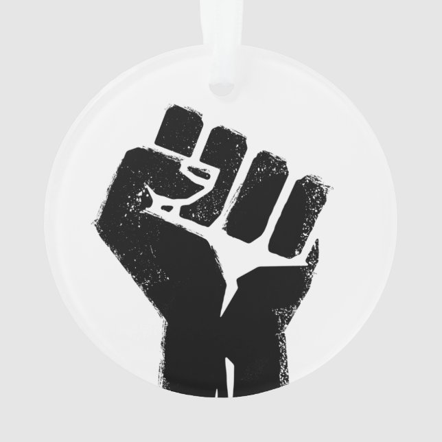 Race Solidarity Ornament (Back)