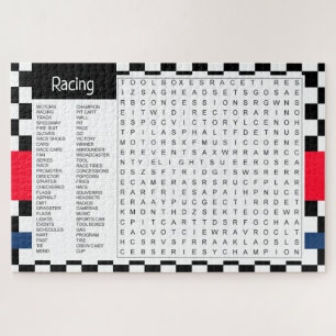 Race Theme Jigsaw Puzzle