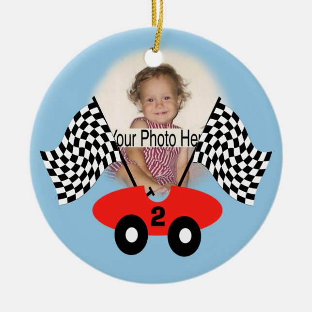 Race Time Photo Decoration (Front)