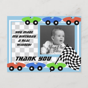 Race Time/ Photo Postcard