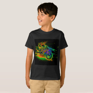 Race to the Finish  - Motocross Racer T-Shirt
