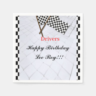 Race to Victory Theme Napkin