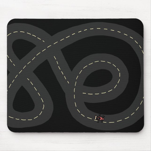 Race Track Mouse Mat (Front)