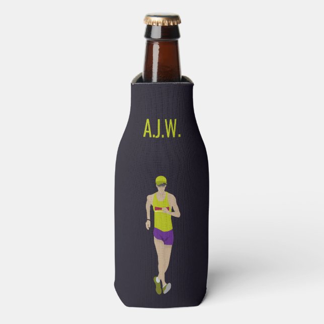 Race Walking Bottle Cooler (Bottle Front)