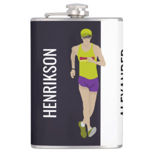 Race Walking Hip Flask