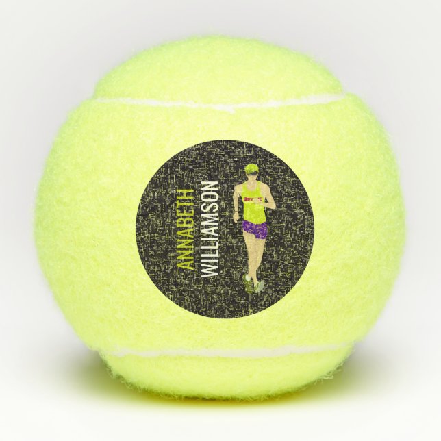 Race Walking Tennis Balls (Front)