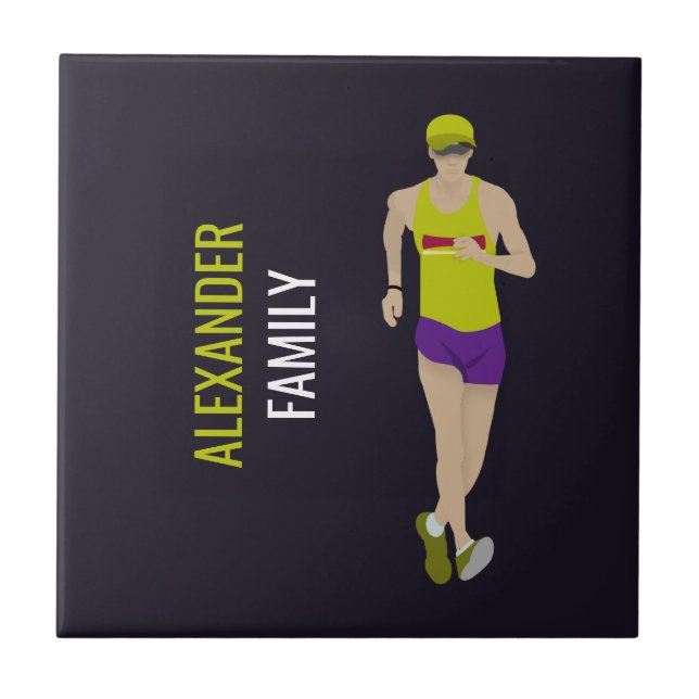 Race Walking Tile (Front)
