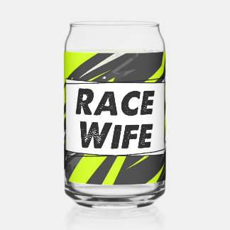 Race Wife Can Glass