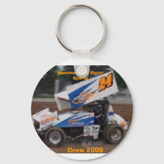 racecar, Crew 2006, Hammerdown Motor Sports Key Ring