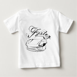 Racecar in tribals baby T-Shirt