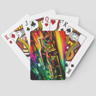 Racecar/Racing Playing Cards