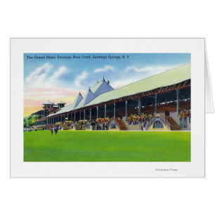 Racegrounds View of the Grand Stand at Track